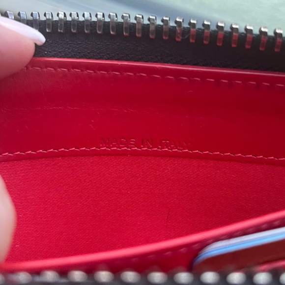 Christian Louboutin Rainbow Stud Panettone Zippered Wallet ☆ RARE ☆ SALE ☆ - Picture 11 of 16